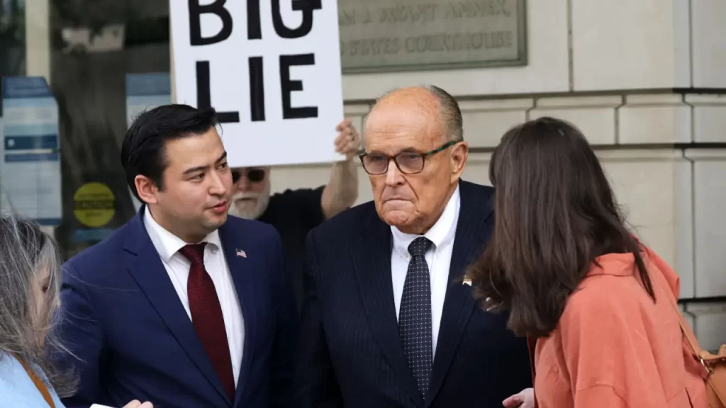 Rudy Giuliani said he Made False Statements about Two Georgian Election Workers NewsBharat247