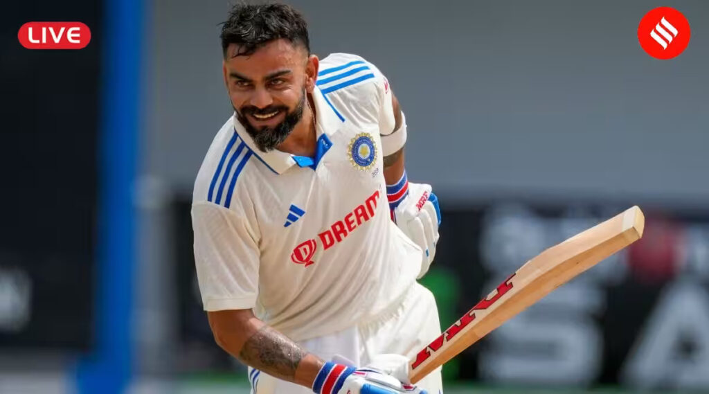 Virat Kohli Notches up 29th Century; India Solid on Day 2 Against Windies Newsbharat247